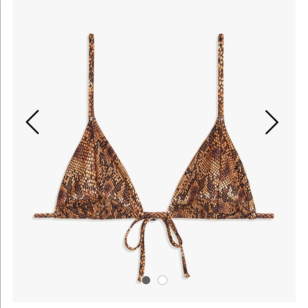 Weworewhat Cooper Bikini Top